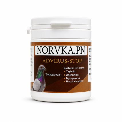 Adenovirus Support Capsules for Pigeons – 120 Count