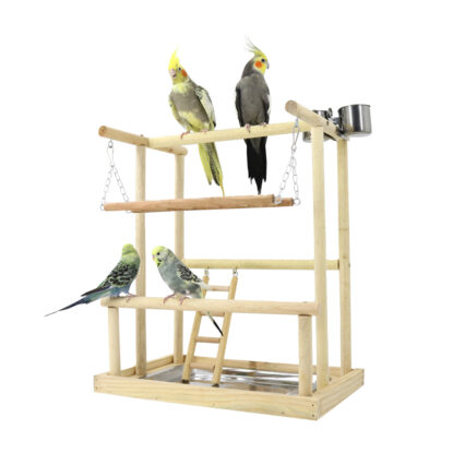 Compact Freestanding Bird Stand