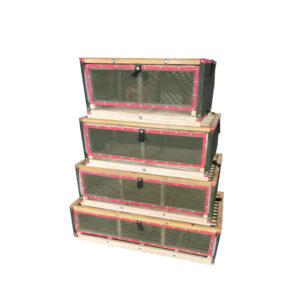 Wooden Bird Transport or Holding Crate