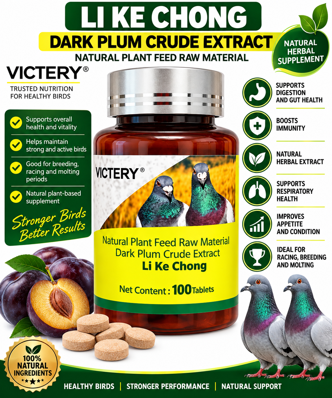 Digestive Support for Pigeons
