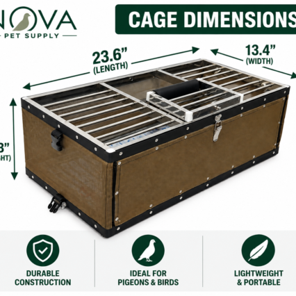 Pigeon Transport Cage Stainless Steel